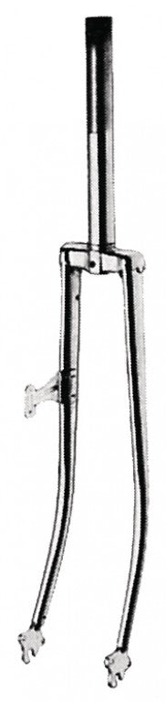 28" Chromoly 1" 230 mm/70 mm Sportradgabel