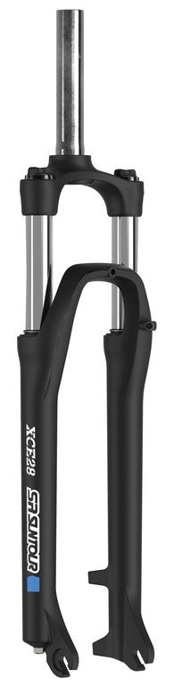 Horquilla de amortiguación SR Suntour XCE Disk-Typ 26", negra, 1 1/8" AHead, 100 mm, 9x100