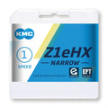 KMC Z1eHX Schmale EPT-Kette 1/2" x 3/32", 128 Glieder, 7,8 mm, silber