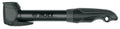 Minibomba SKS Injex T-Zoom Black VD/VP/VS, 256 mm, negra, cabezal multiválvula