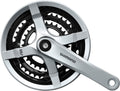 Juego de bielas Shimano FC-TY501 6/7/8v., 28/38/48t., 170mm, plata, c.paracat
