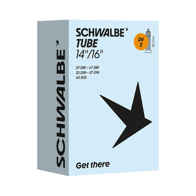 Cámara de aire Schwalbe VD2 14/16x1 1/4-1 3/8" 32/47-288/305 VD 32 mm