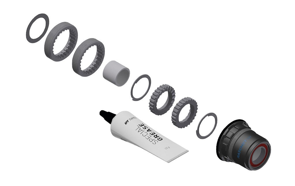 Service Kit DT Swiss mozzo RP 3 Pawl in Ratchet LN, SRAM XD acc,18T