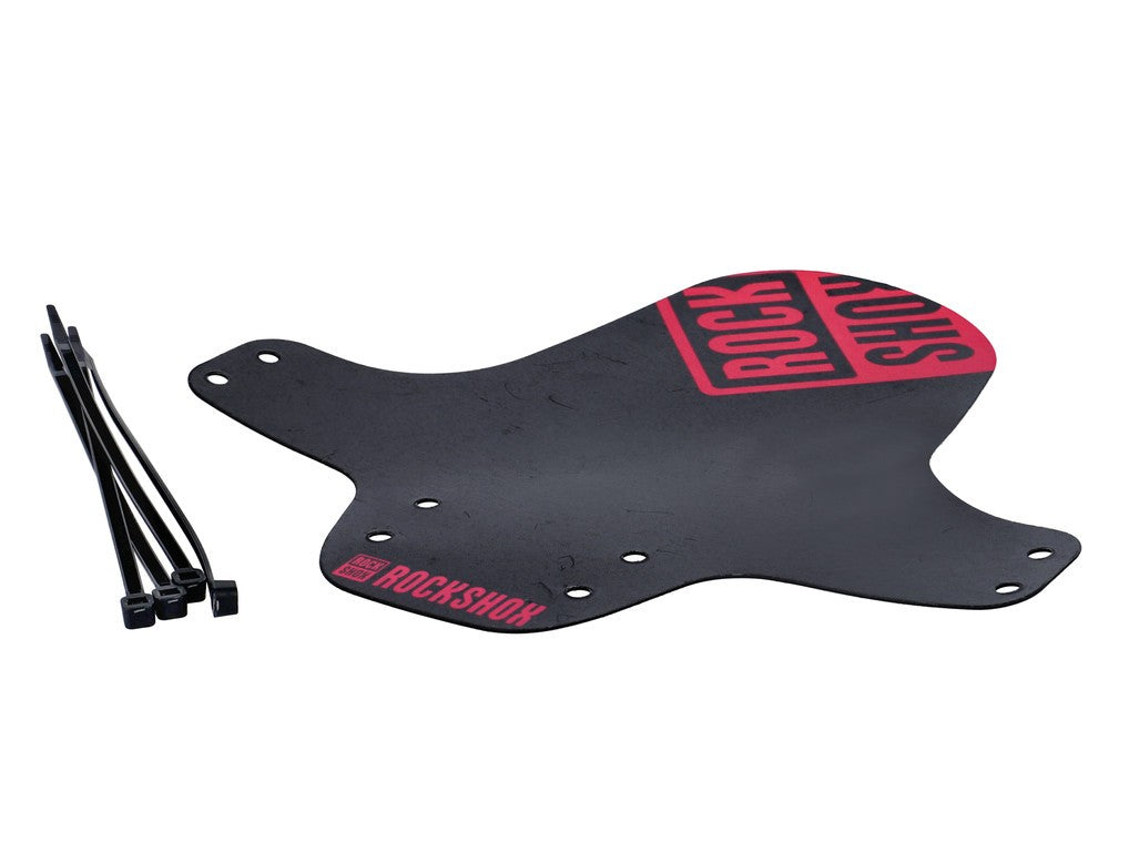 Guardabarros delantero MTB Rockshox universal 00.4318.020.016, negro/rosa neón Imprimir