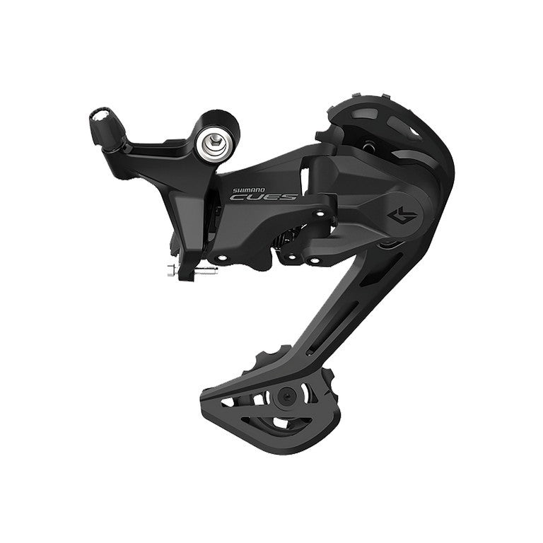 Desviador trasero Shimano Cues RD-U3020 de 9 velocidades, Shadow, caja larga, n.° 11-36