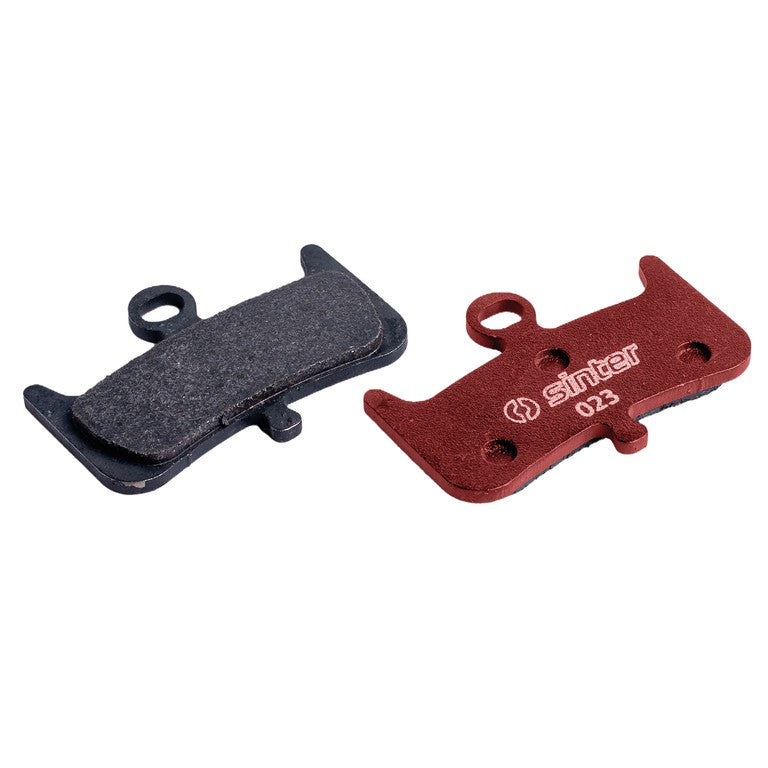 Past. freno a disco Sinter 023 Hayes org., MTB Standard, rosso, UDV=1 paio