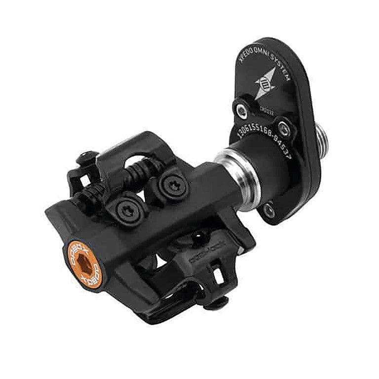 Xpedo Klickpedal CXR OMNI Schwarz, 9/16'', beidseitig