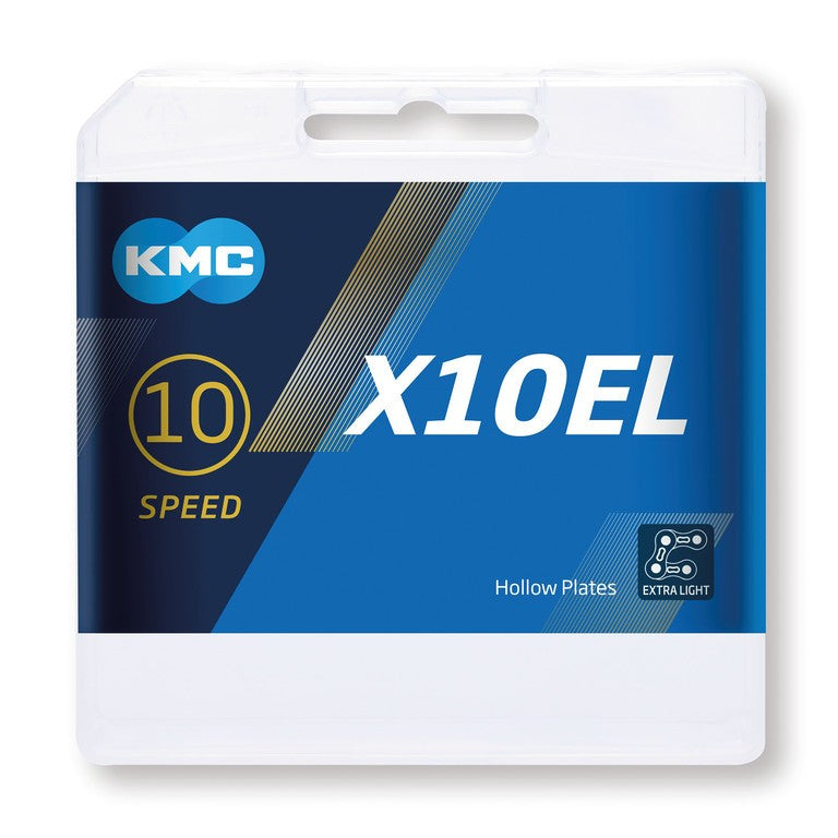 KMC X10EL Ti-N Kette 1/2" x 11/128", 114 mA, 5,88 mm, 10 V, Gold