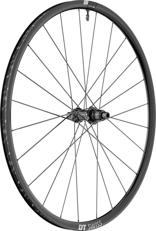 RP DT Swiss PR 1600 Spline 23 DB, 28"/20 aluminio, negro, CL 142/12 mm TA, Sram