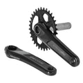 Shimano DEORE FC-M6100-1 12-fach Kurbelgarnitur, 30 Zähne, 175 mm, Nr., 2-teilig, ohne Dämpfung