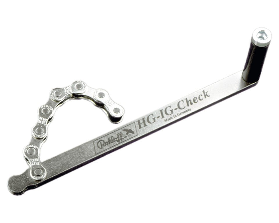 Attrezzo di misur. usura pignone Rohloff per pignone HG Shimano