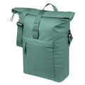Bolso de hombro Basil Brooklyn MIK Hooks, verde, plateado, 17 L, MIK Hooks