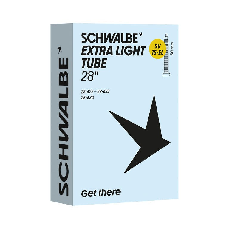 Cámara Schwalbe Air VP 15-EL extralight 27/28x0.90-1.10" 23/28-622/630 VP 50 mm