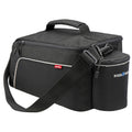 KLICKfix Rackp. Leichte Fahrradtasche, schwarz, 37 x 19 x 18 cm, 8 l, 700 g, Uniklip 2