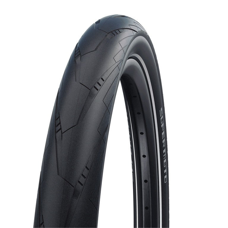 SCHWALBE SUPER MOTO Perf DD 28x2.40 (62 - 622) black reflex E-50 ADDIX