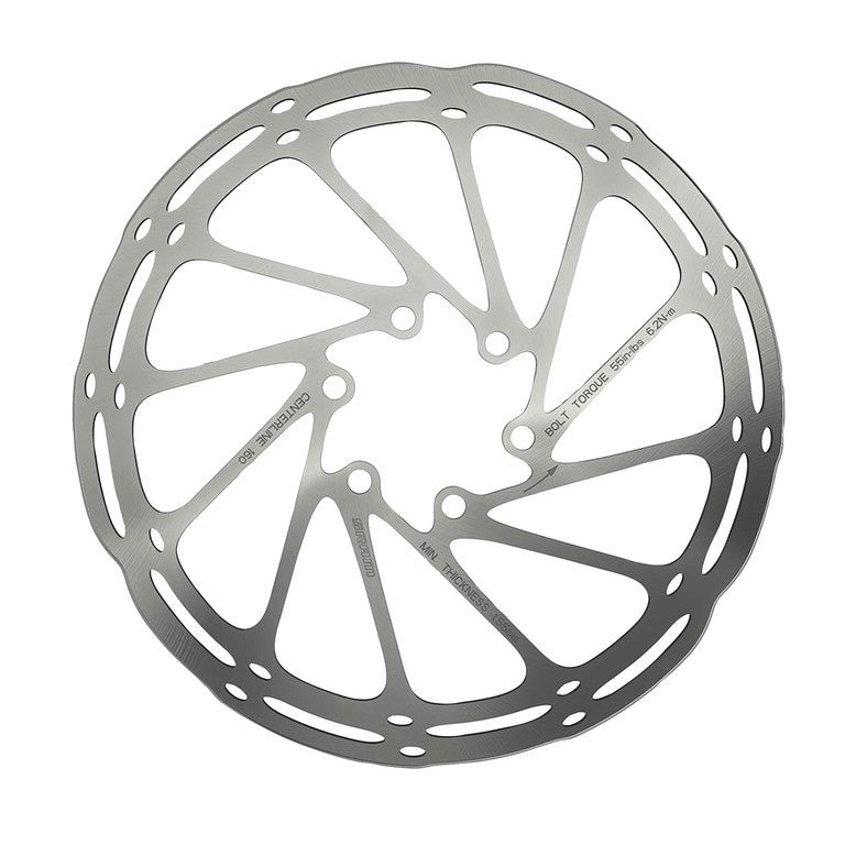 Disco freno SRAM Centerline A2 Ø160mm, nero, arrotond, CenterLock