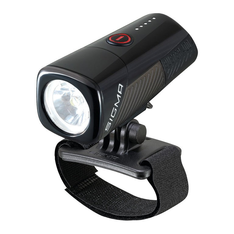 Luces LED para casco Sigma Buster 400 HL negras, con montaje universal