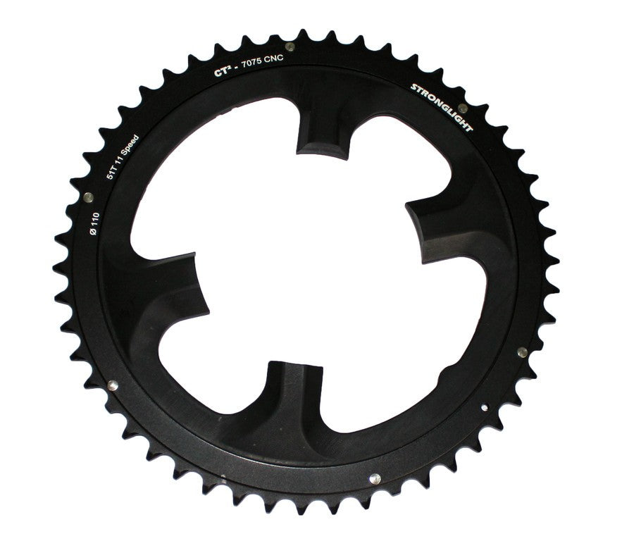 Plato Stronglight Dura-Ace 110mm comp.FC-9000+DI2, externo 53d.,11v. todos.