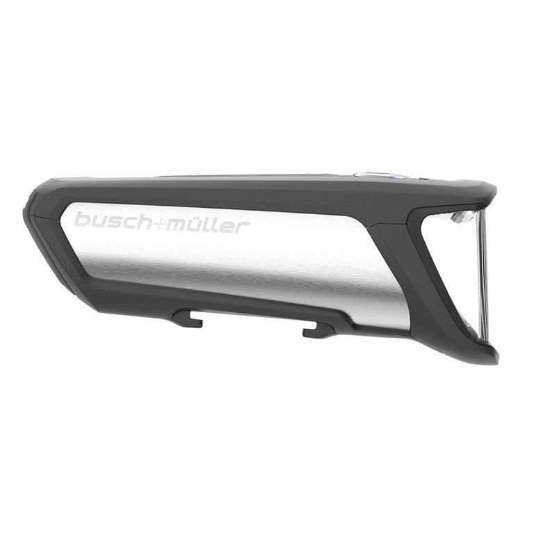 Luce LED a batt. b&m Ixon Core 2 70 Lux,arg.,con supp. man.+caricabatt.