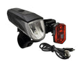 Akku-LED-Leuchtenset BÜCHEL BLC 710 (70/30/15 Lux, 1300 mAh, Makrolinse, USB)