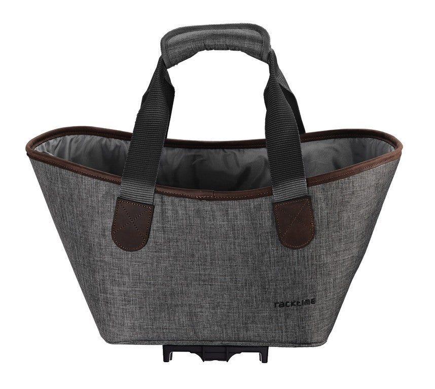 Racktime Shopper sistema Agnetha 2.0 grigio, 34x25,5x37cm, 15l, 610g