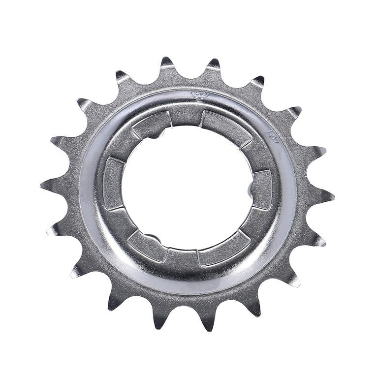 Pignone plug-in Shimano Nexus 1/2X3/32, 18 denti, argento