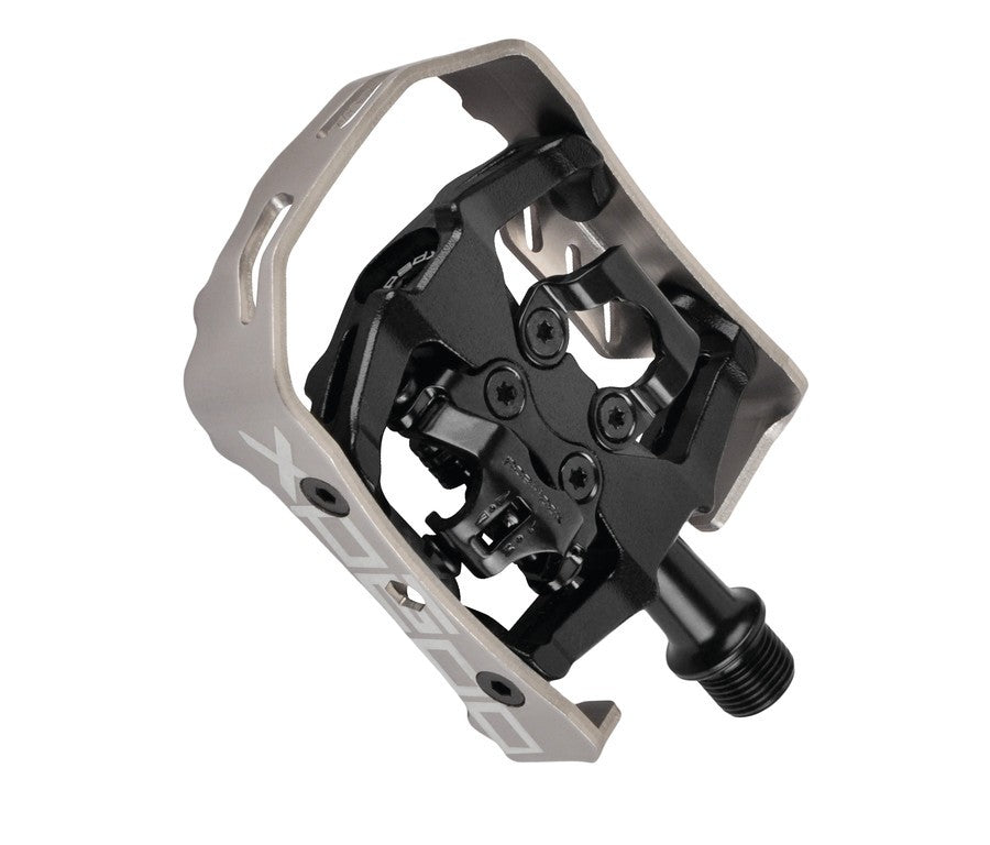 Xpedo Klickpedal Milo, silber, 9/16", einseitig SPD