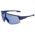 Gafas de sol fotocromáticas Cratoni C-Matic NXT, goma azul, lente transparente, especificación azul, cat. 1-3