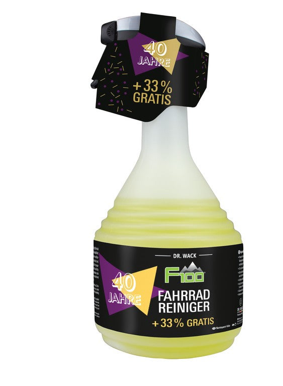 Detergent.bici F100 AnniversaryContainer 1000ml, spruzzatore, formula nuova