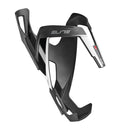 Elite Vico Carbon Flaschenhalter, matt schwarz/weiß, Ø74 mm