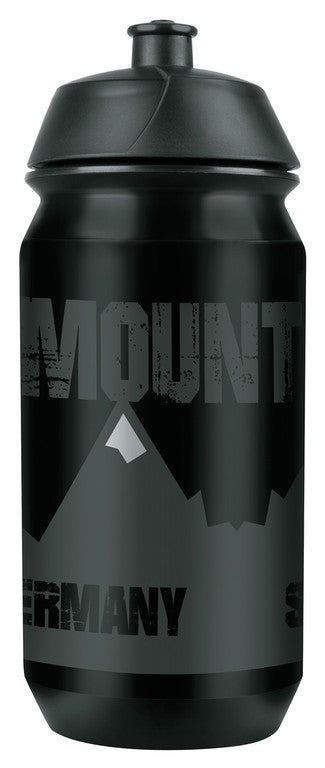 Botella de agua SKS pequeña de 500 ml, negra, modelo Mountain Black