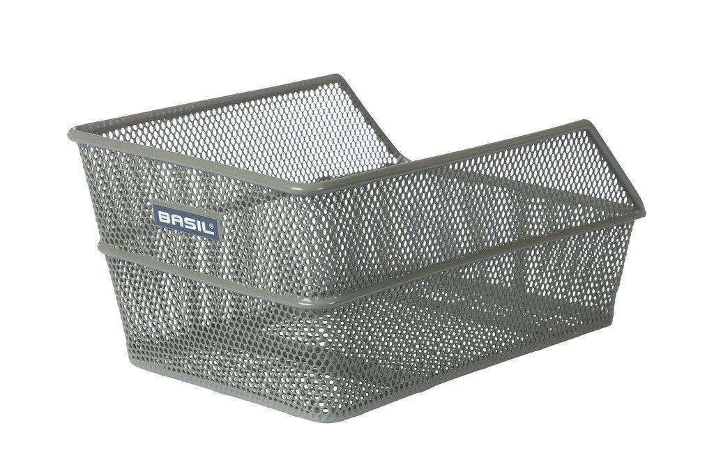 Basil Cento S Schultasche, 31 x 21 x 9 cm, olivgrün, engmaschiges Netzgewebe