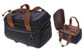 Basil Miles Reisetasche, schwarzgrau, 7 l, 32 x 20 x 20,5 cm, wasserdicht.