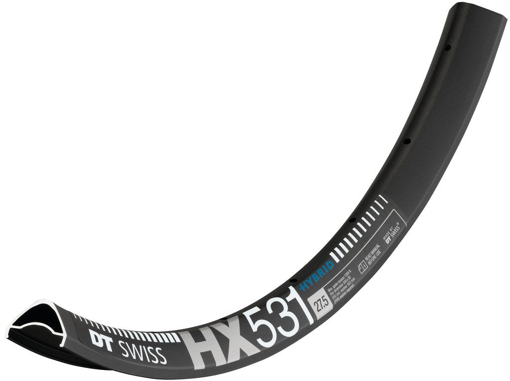 DT Swiss HX 531 29" Felge, Schwarz, 28 Loch, 622-30, LV 6,5 mm