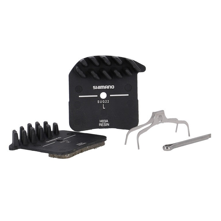 Pastillas de disco orgánicas Shimano H03A-RFIce-Tec, 1 juego, para BRM820/BRM640