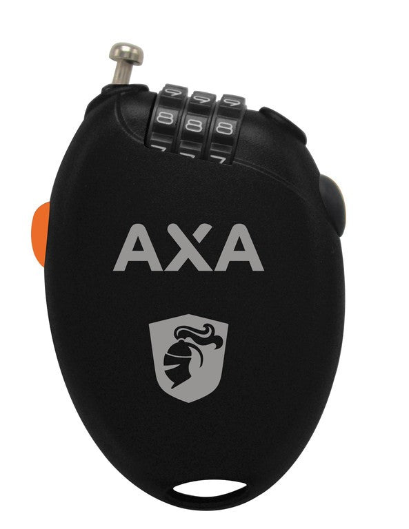 Lucchetto a cavo AXA Roll lung. 75cm, Ø1,6mm, nero