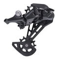 Deragl. post. SHIMANO DEORE RD-M6100SGS 12 vel., gabbia lunga, nero