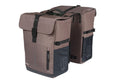 Borsa doppia Basil Move MIK marrone, 30l