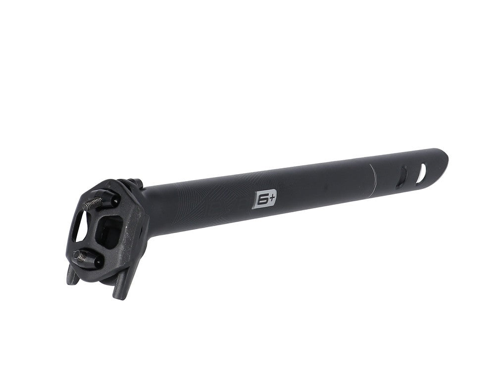 Patentierte Sattelstütze Ergotec RAY 6+ Ø27,2, 350 mm, 15 mm, schwarz, alle
