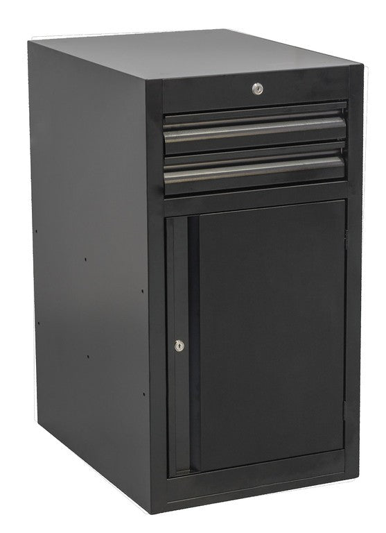 Cassettiera Unior stretto, con anta e 2 cassetti