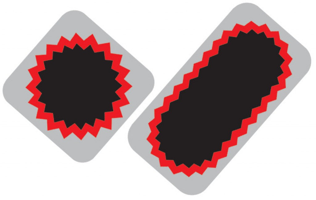 Toppe a strisce Tip Top TT02 in sacc. di plastica, (6xF1, 1xF2)
