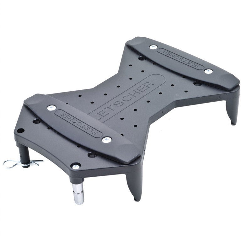 Adattatore in plastica a 3 punti per portapacchi sistema Pletscher