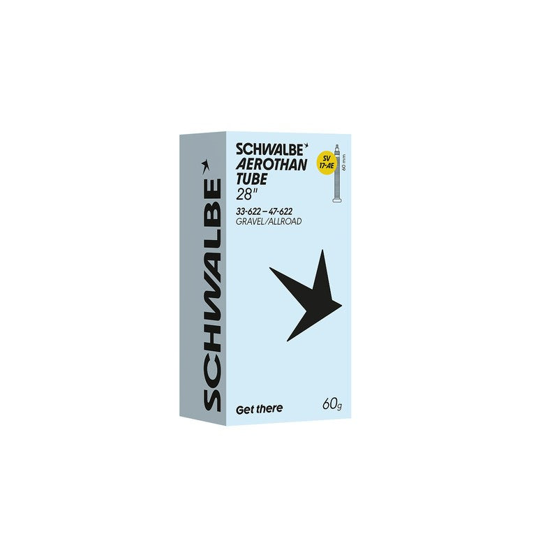 Cámara Schwalbe VP 17-AE Aerothan TPU air 28" 33/47-622 VP 60 mm
