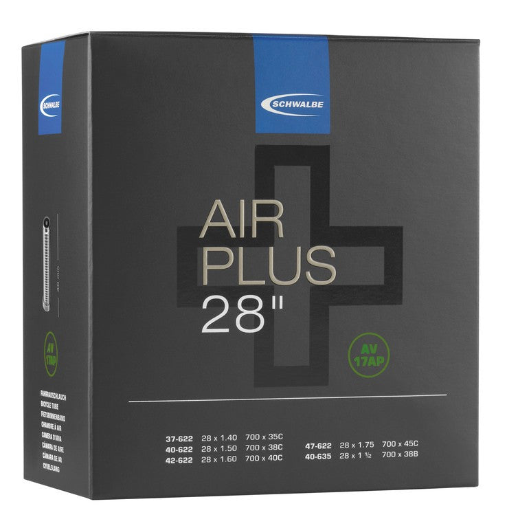Cámara de aire Schwalbe VS 17AP Air Plus de 28", 37/47-622/635 VS AGV 40 mm