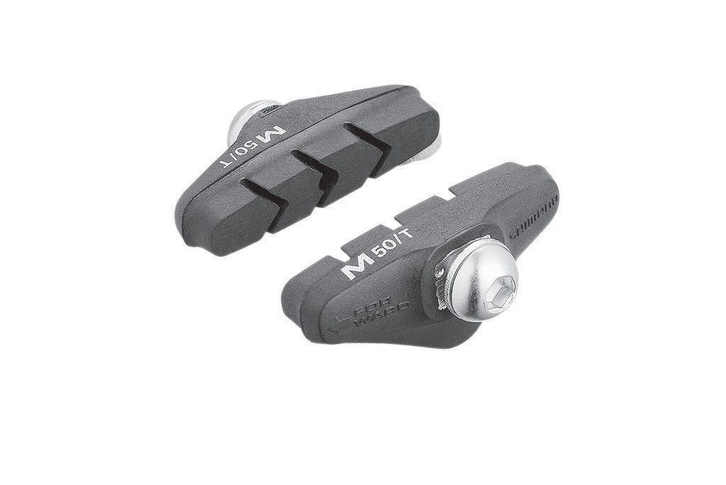 Shimano M50T Bremsbeläge für Rennradbremsen, pro Paar, für BR4400/3300/1055/A550