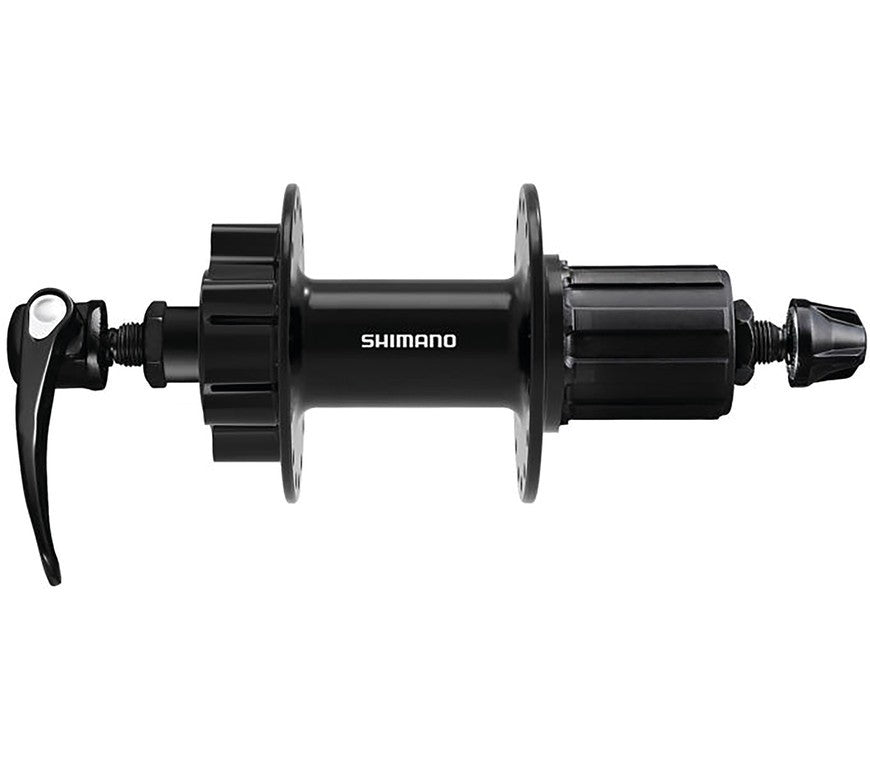 Mozzo RP Shimano Disc FH-QB400 135mm,32 fori, 6 fori, QR,nr.,8-11v.