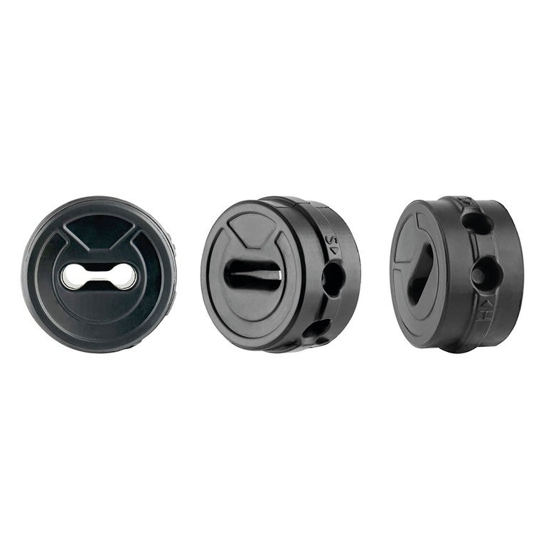 Stoßdämpferelement von Schulz SEP.2 elastom. Dunkelgrau, mittel, 65–105 kg