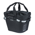 Borsa City Basil Classic CarryAll Front nero,28x37x25,5cm, 15l, s. supporto