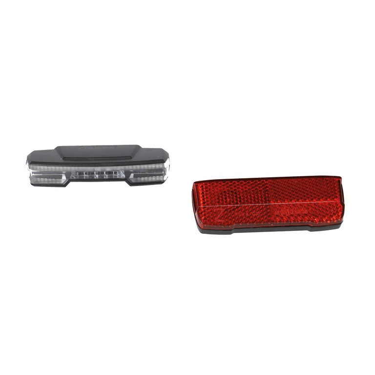 Luce post. LED e-bike HERRMANS Nordic Trace E, con supporto