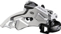 Cambio delantero Shimano Dual Pull FD-M370 Top Swing,34,9/31,8/28,6mm, 66-69°,3x9v.